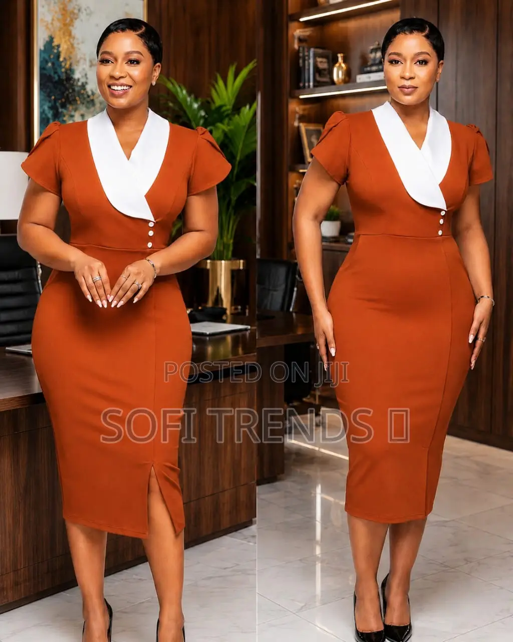 Ladies Classic Office Dresses
