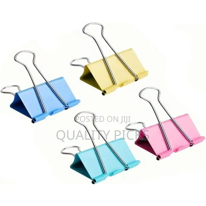 Binder ClipsColorful Foldback Clips