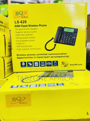 SQ Mobile LS620 Dual SIM GSM Fixed Wireless Desktop Phone