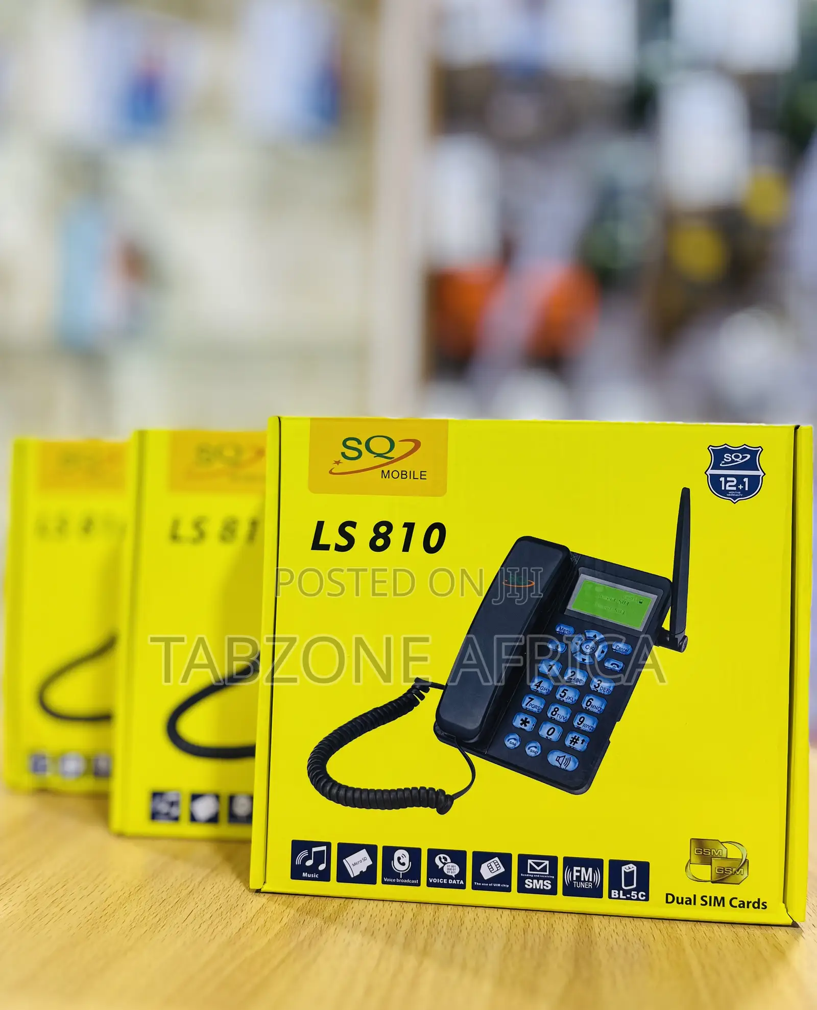 SQ Mobile LS810 Dual SIM GSM Fixed Wireless Desktop Phone