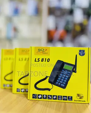 SQ Mobile LS810 Dual SIM GSM Fixed Wireless Desktop Phone