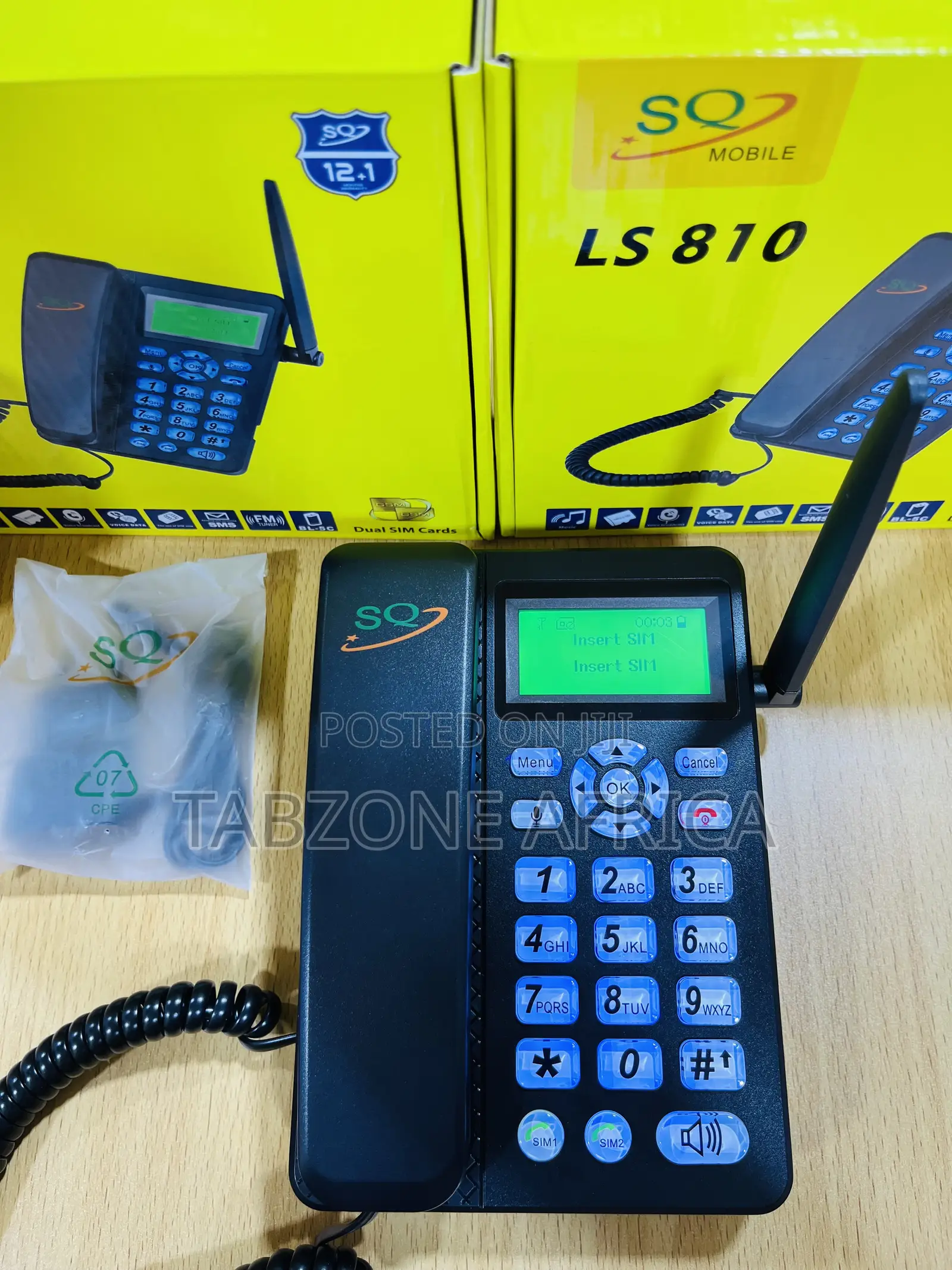 SQ Mobile LS810 Dual SIM GSM Fixed Wireless Desktop Phone