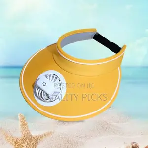 Summer 360 Degree Fan Rotating Sun Visor Hat With Fan