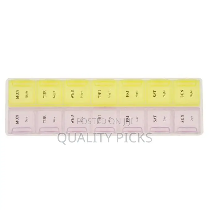 7 Day AM PM Weekly Pill Organizer