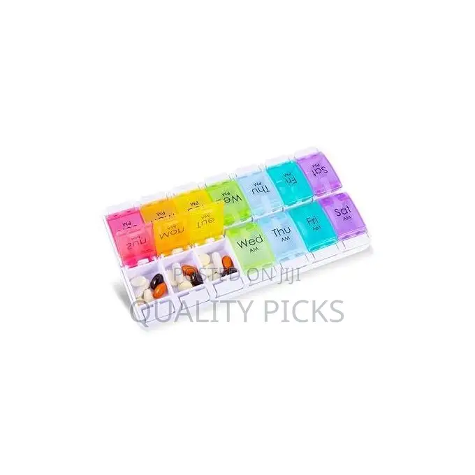 Pill Box Organizer (Rainbow