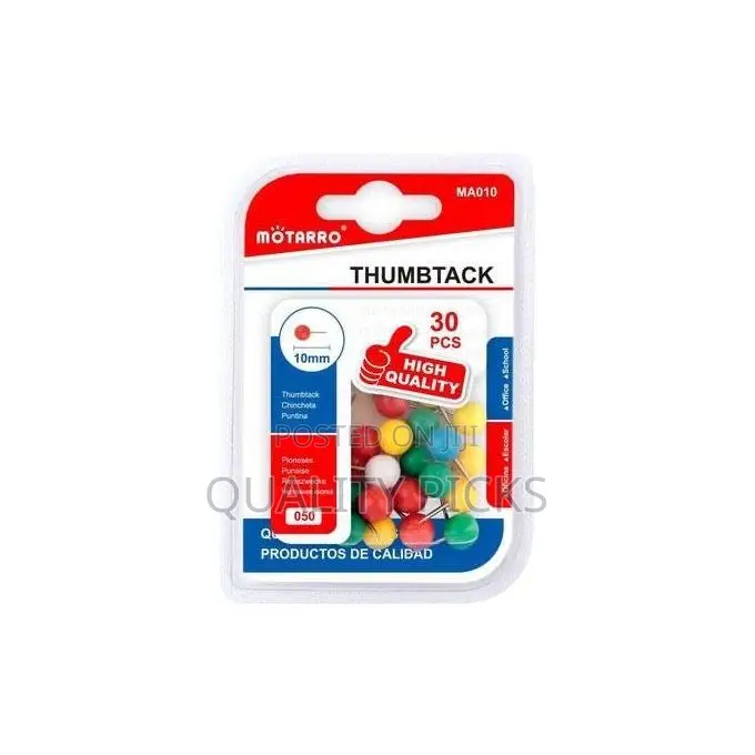 Push Pins Creative Multicolor Plastic Head Thumb Tacks