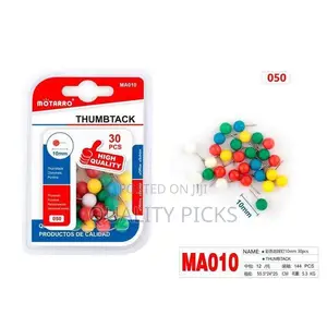 Push Pins Creative Multicolor Plastic Head Thumb Tacks