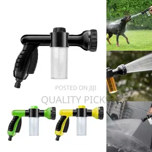 Garden Hose Foam Sprayer, 8 Patterns High Pressure Nozzles Watering