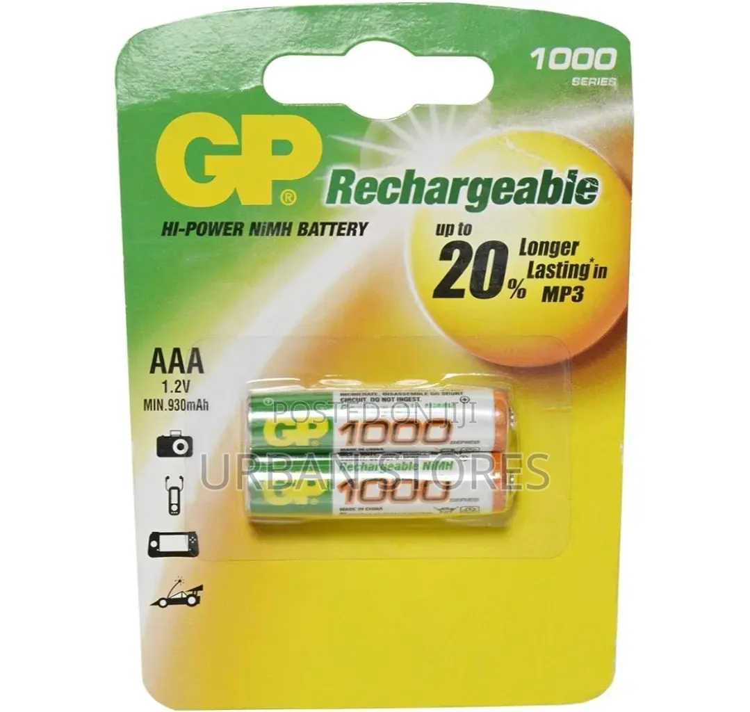 Gp Aaa Rechargeable Batteries 1.2V
