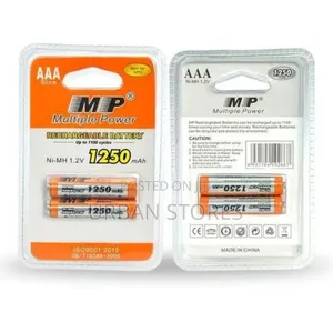 AAA Mp Rechargable Batteries