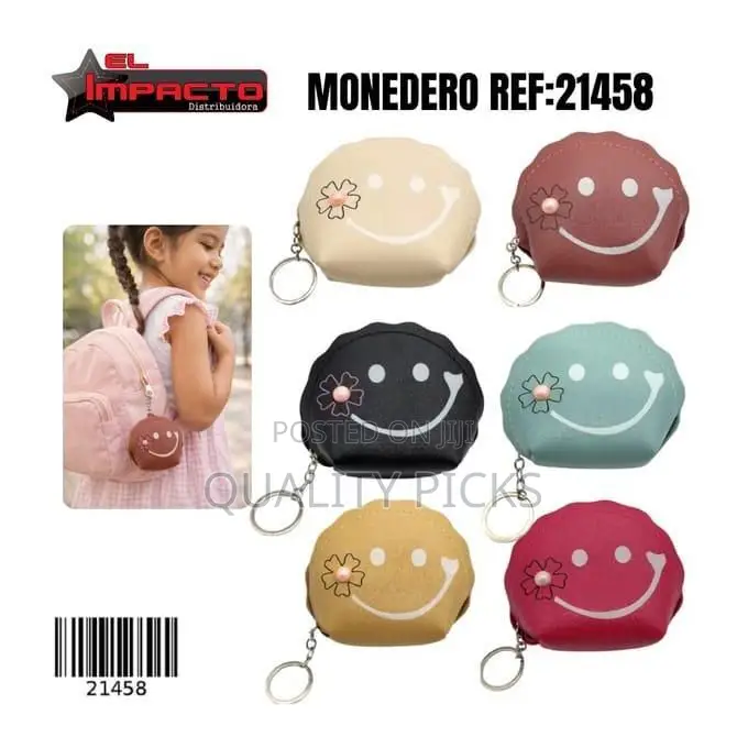 Smiley Stylish Mini Design Coin Purse,