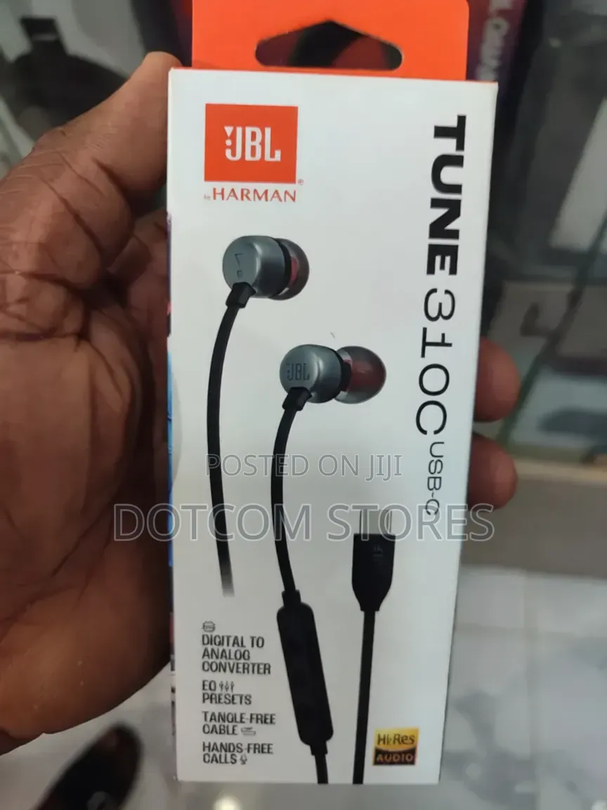 JBL Tune 310C USB-C Wired in-Ear Headphones