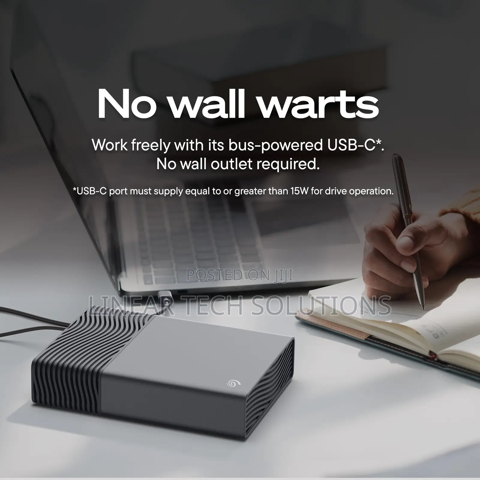 Seagate One Touch 8TB Desktop External Hard Drive.