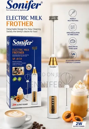 Sonifer Electric Milk Frother, Model SF-8154.