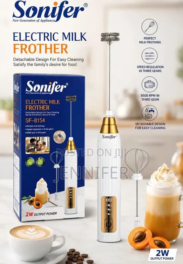 Sonifer Electric Milk Frother, Model SF-8154.