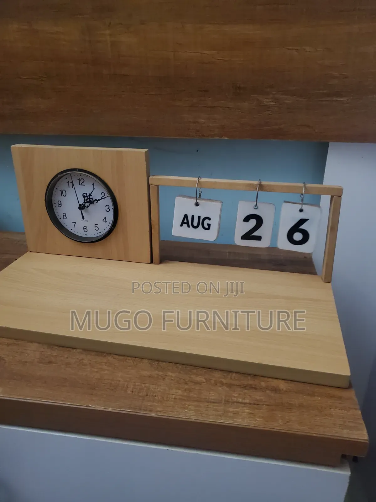 Endless Manual Calendar With Clock