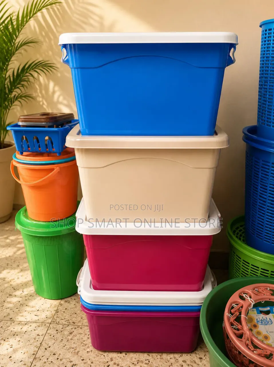 Multi Space Plastic Storage Boxes Plastic Storage Boxes