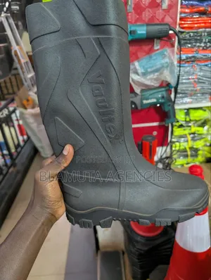 Vaultex Safety Gumboots Black