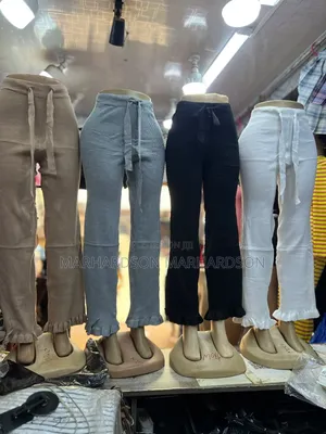 Wide Leg Sweatpants Ladies