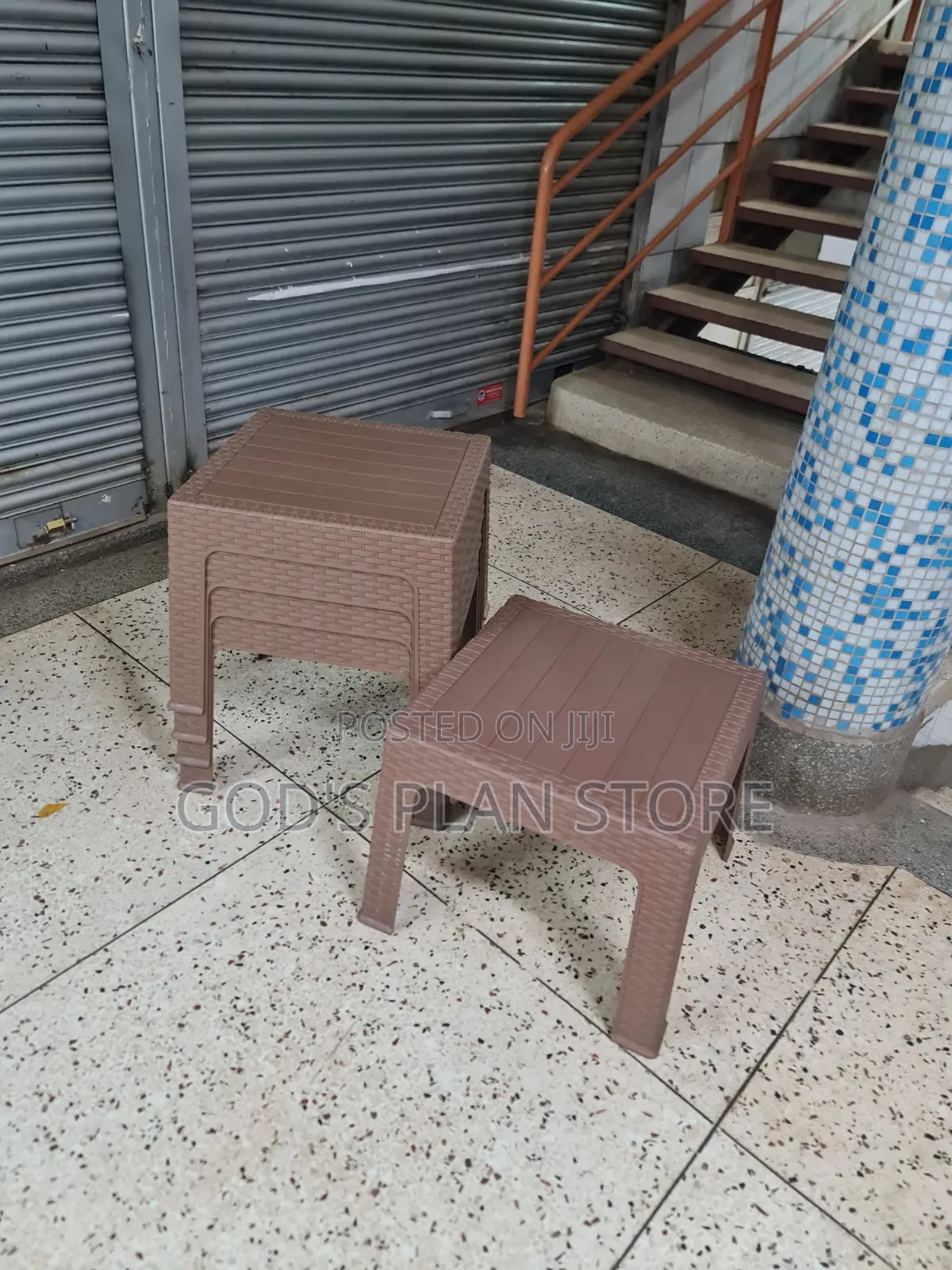 Range Matted Plastic Coffee Table Plastic Coffee Table