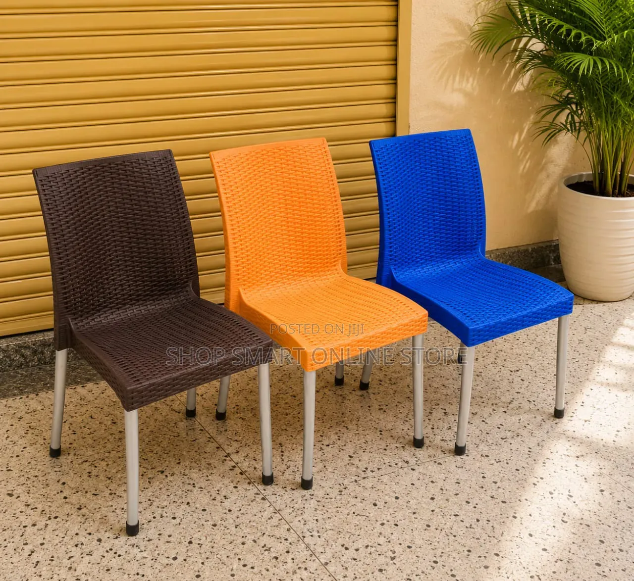 Crown Armless Plastic Chairs Plastic Chairs