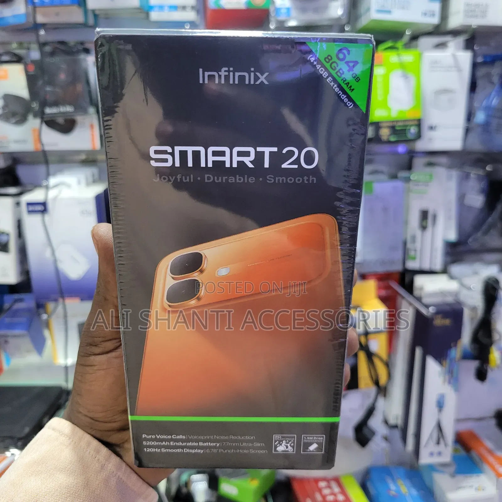 New Infinix Smart 20 64 GB Black