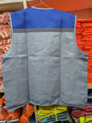 Reflective Jackets Blue and Grey