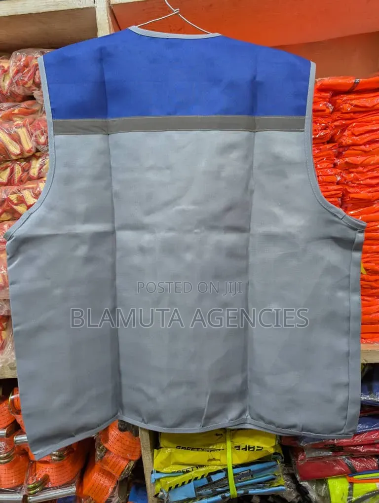 Reflective Jackets Blue and Grey