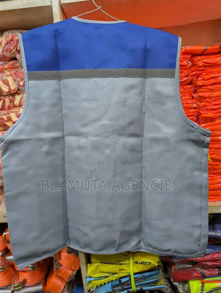 Reflective Jackets Blue and Grey