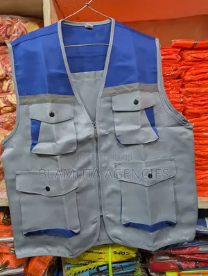 Reflector Jackets Double Color Blue and Grey