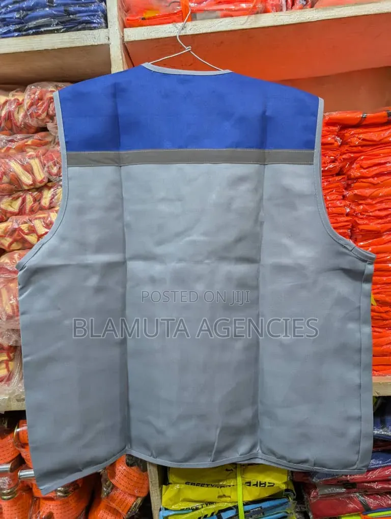 Reflector Jackets Double Color Blue and Grey