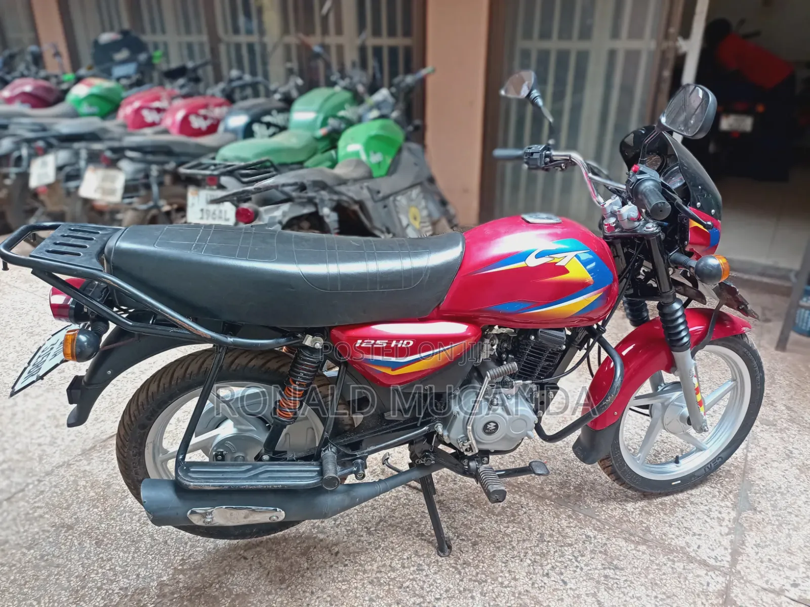 Bajaj CT 125X 2025 Red