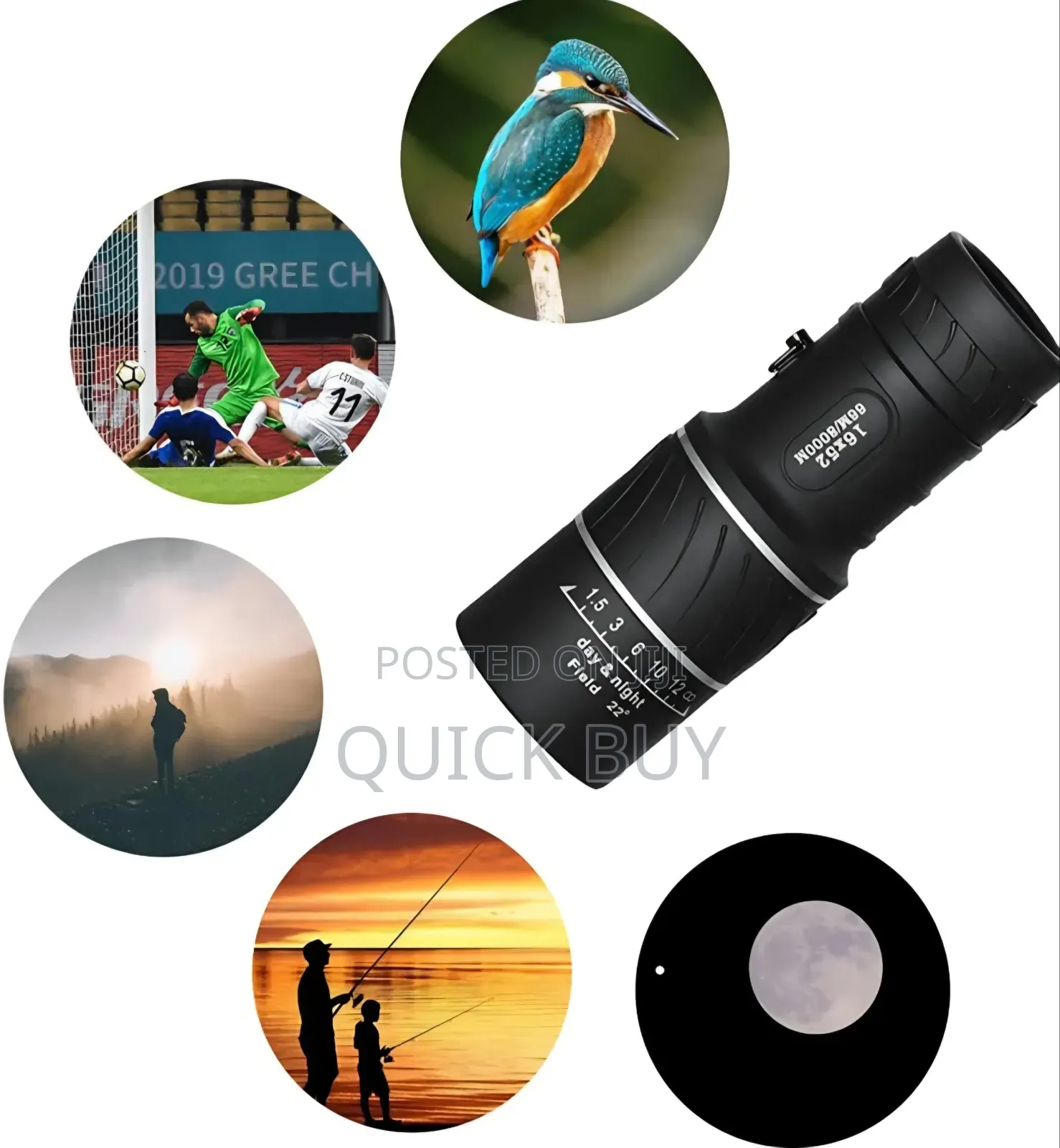 Handheld Monocular Zoom Telescope