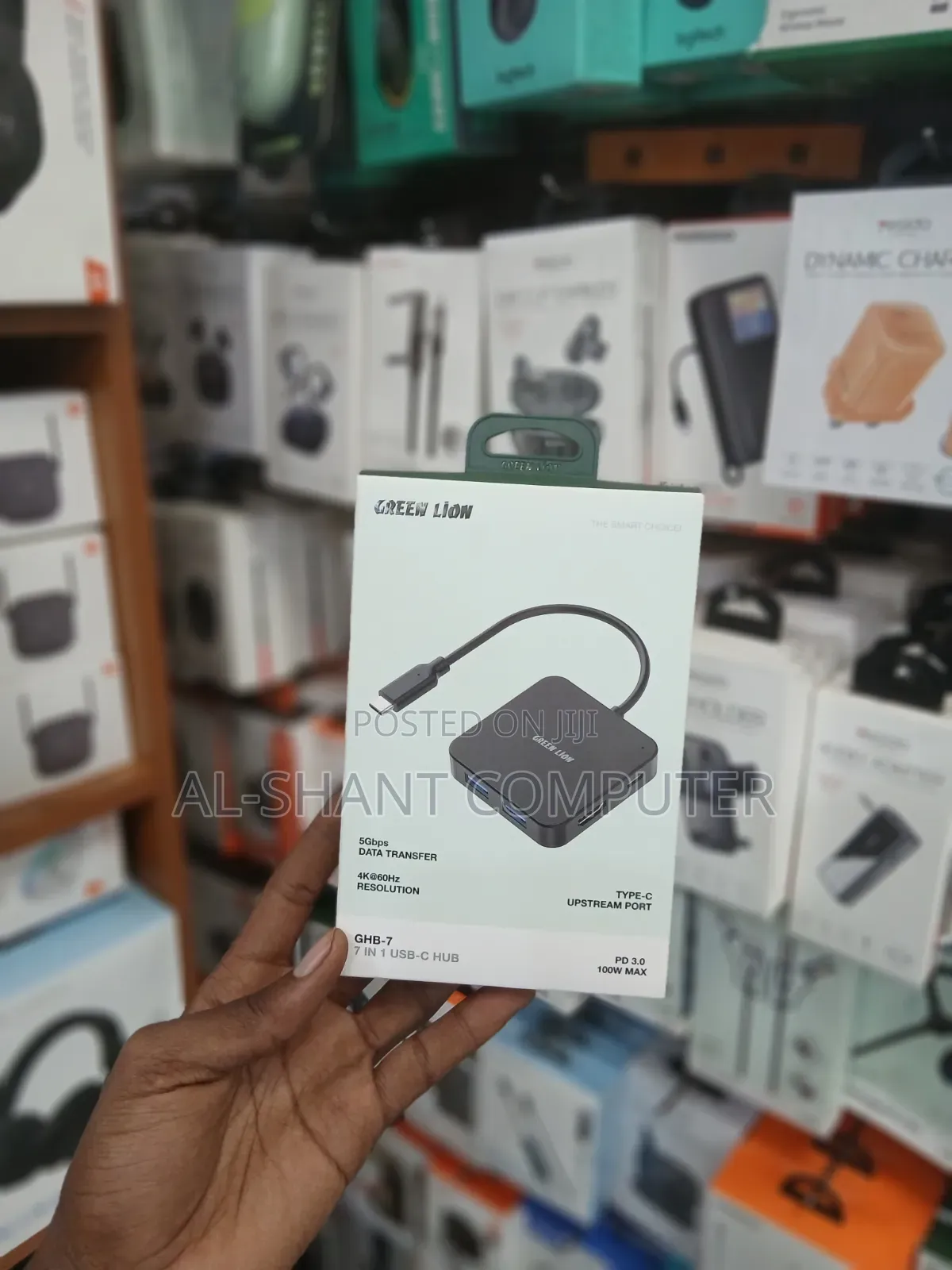 Green Lion 7 in 1 USB-c Hub With Hdmi Port