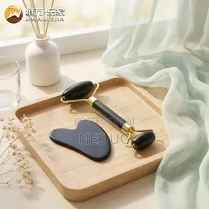Gua Sha Jade Roller Sets Home Spa Stone Facial Massager for Anti Age