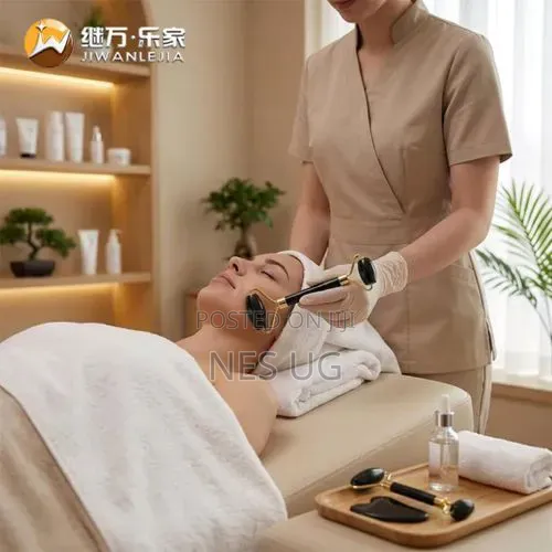 Gua Sha Jade Roller Sets Home Spa Stone Facial Massager for Anti Age