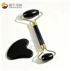 Gua Sha Jade Roller Sets Home Spa Stone Facial Massager for Anti Age