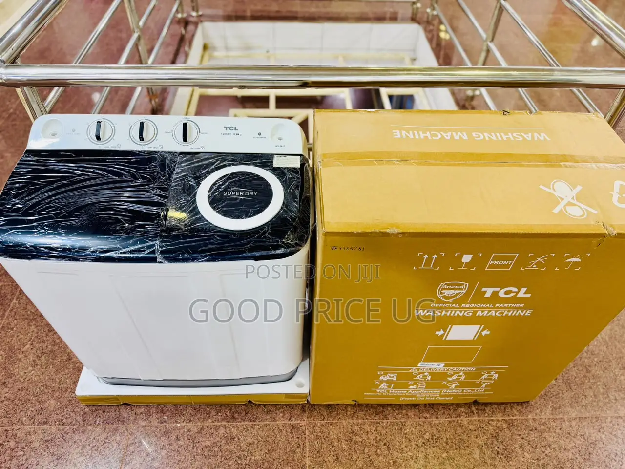 TCL Top Loading Twin Tub Semi-Automatic Washing Machine