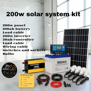 200W Premium Solar System Package – Durable Efficient