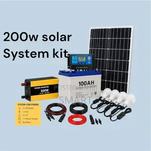 200W Solar Power Kit – Save on Electricity Bills