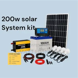 200W Solar Power Kit – Save on Electricity Bills