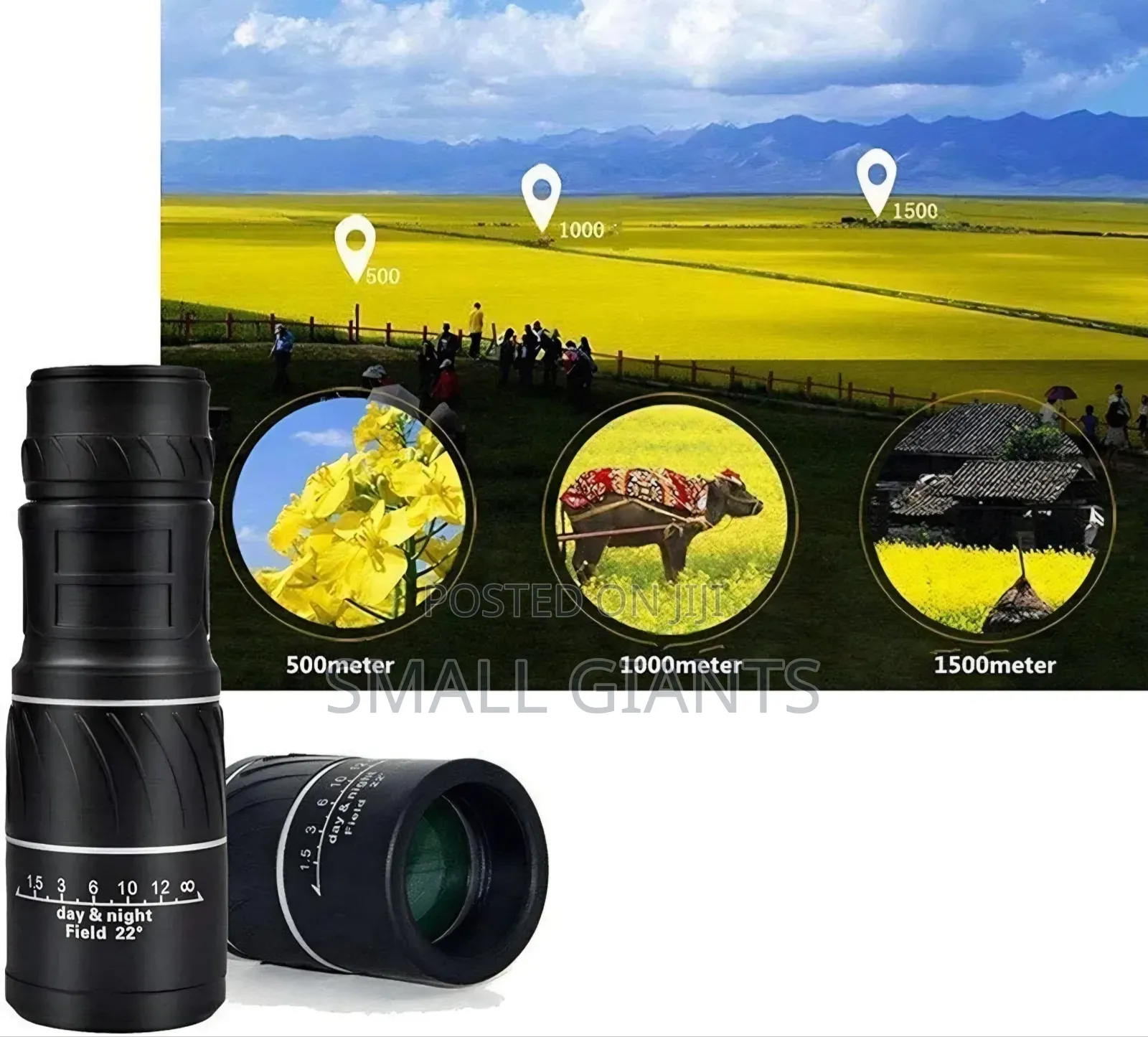 Handheld Monocular Zoom Telescope