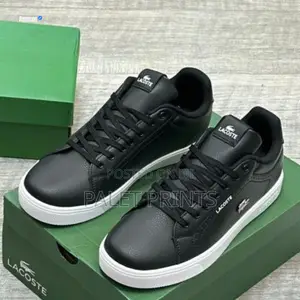 Lacoste Noiredge Black White Sneakers