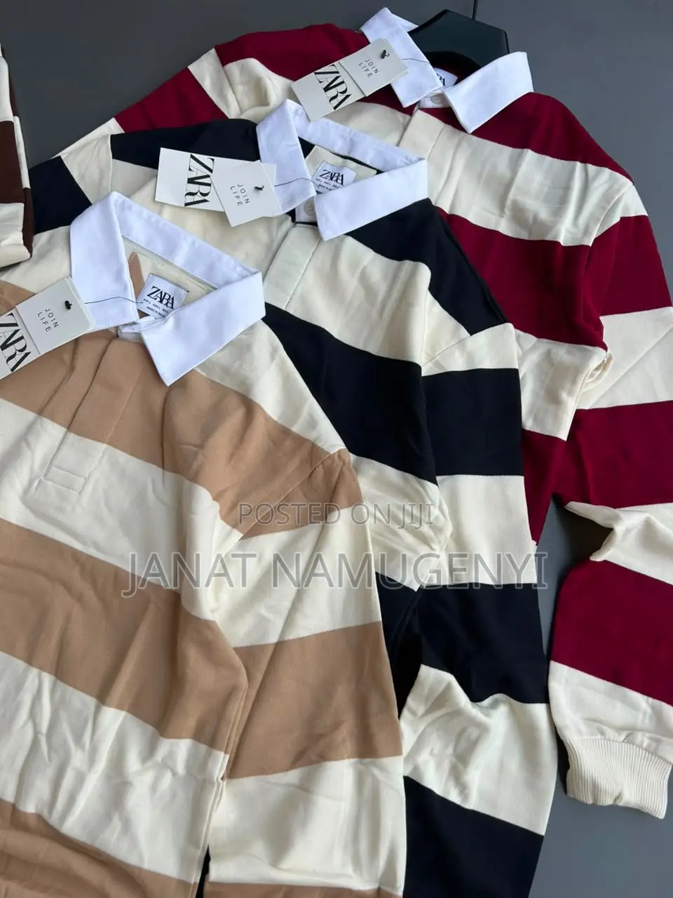 Long Sleeved Zara Stripped Tshirts