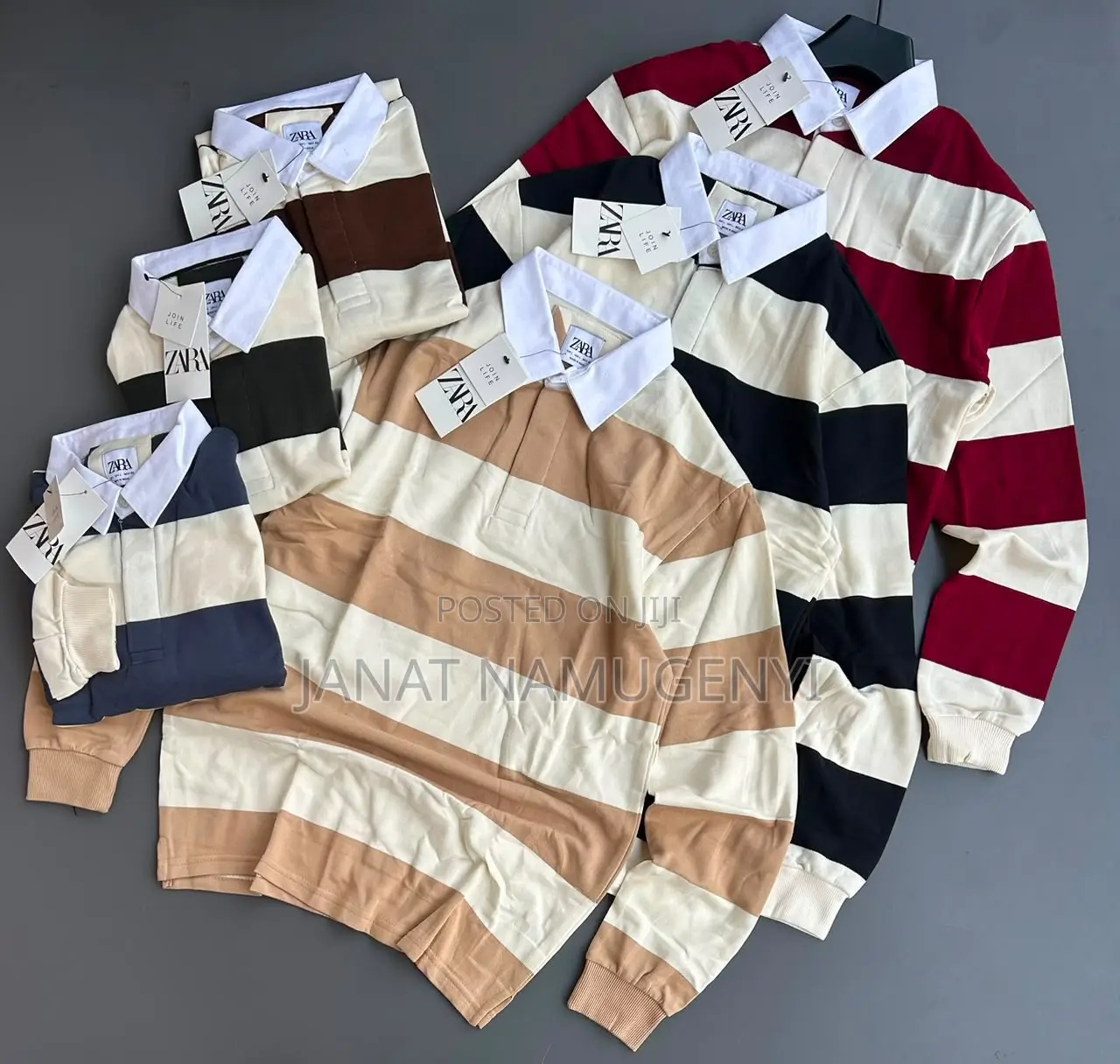 Long Sleeved Zara Stripped Tshirts
