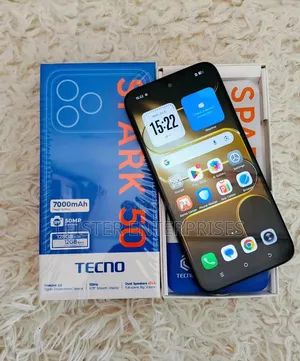 New Tecno Spark 50 128 GB Black