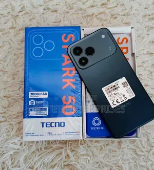 New Tecno Spark 50 128 GB Black