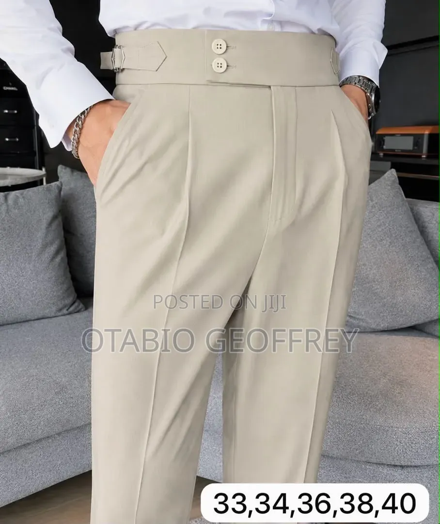 Beltless Pant Trousers