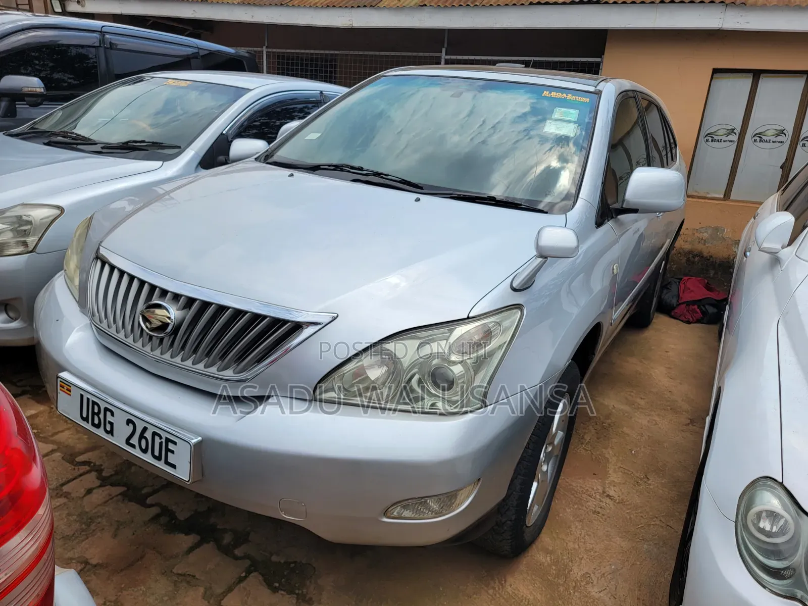 Toyota Harrier 2008 Silver