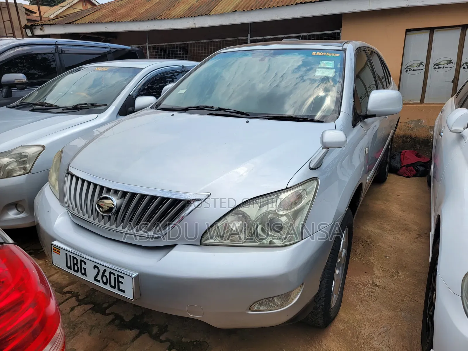 Toyota Harrier 2008 Silver